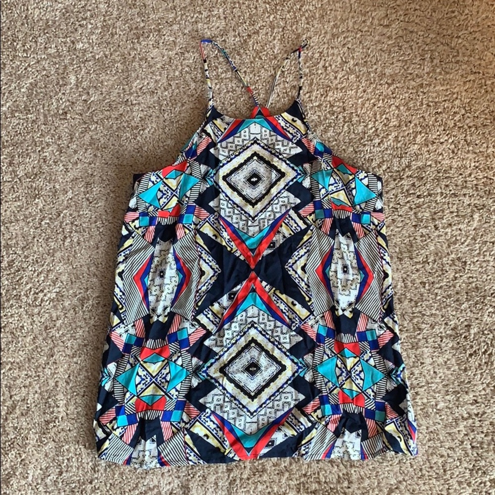 Patterned Tank Top